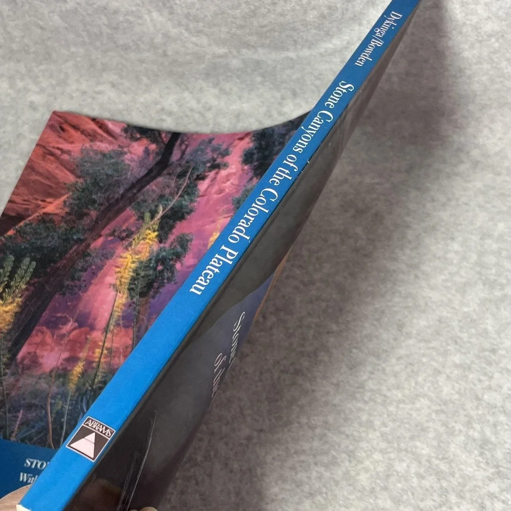 Stone‎ Canyons Of The Colorado Plateau Paperback Book Dykinga Bowden Redford NEW